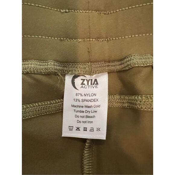 New Zyia Olive Unwind Jogger size L - Picture 4 of 8